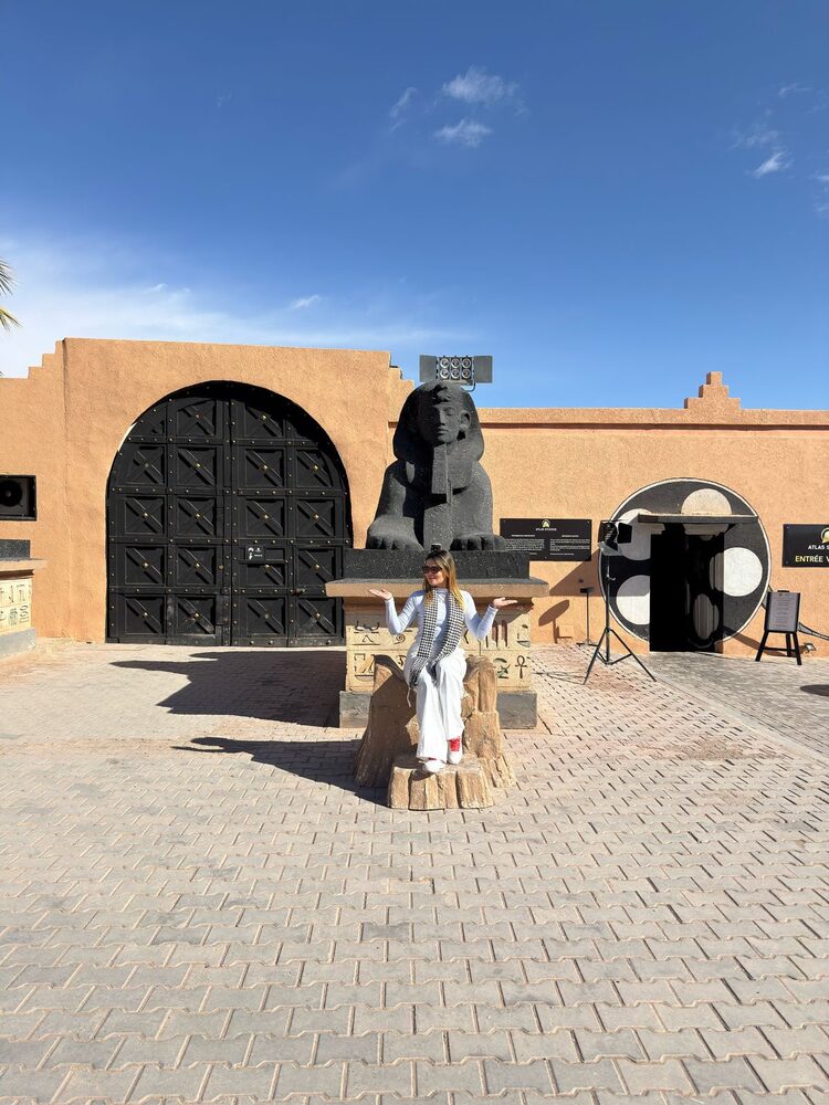 Nossos viajantes conhecendo o Marrocos - Atlas Studios
